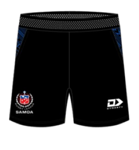 Samoa Black Training Shorts